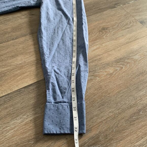 David Donahue button down long sleeve dress shirt sz 15.5 - Picture 11 of 12